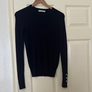 Zara dark navy blue sweater